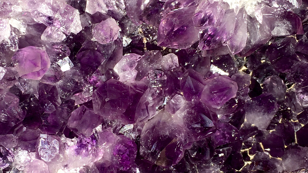 ZZLLFF Natural Crystal Lampada al Quarzo Cluster di Pietra Amethyst Fluorite Ghiaia Adesione della Lampada Reiki Home Decor Esemplare Minerale Color : Amethyst 