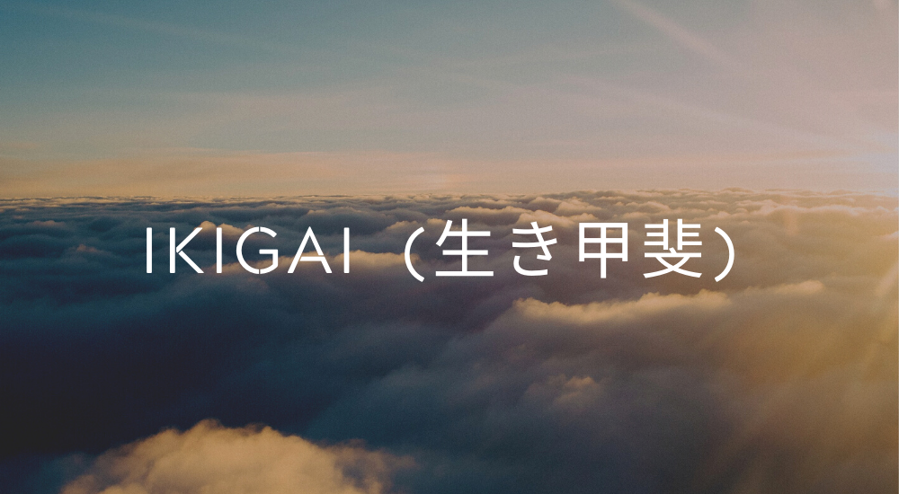 IKIGAI (生き甲斐)